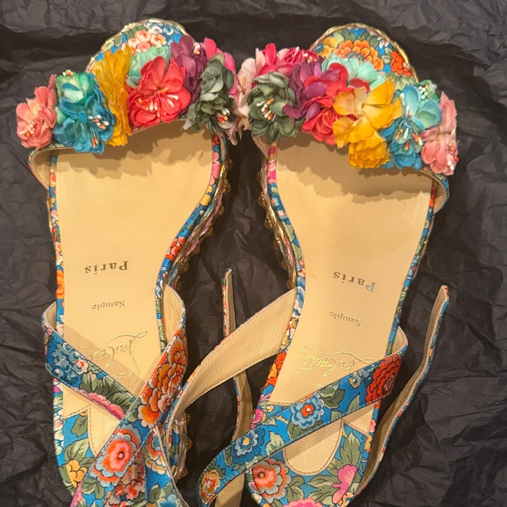 CHRISTIAN LOUBOUTIN Floral Women's Sandals